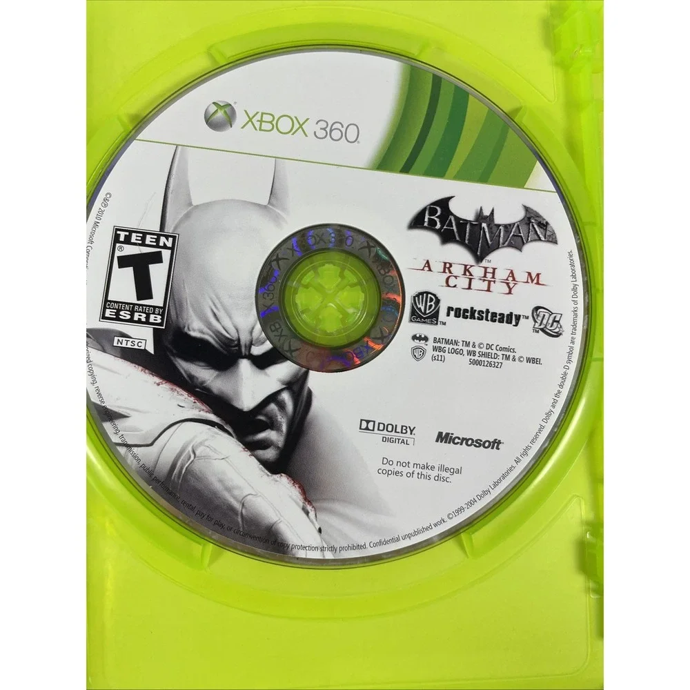 Batman Arkham City - Microsoft Xbox 360 Untested Fast Shipping Includes Manual
